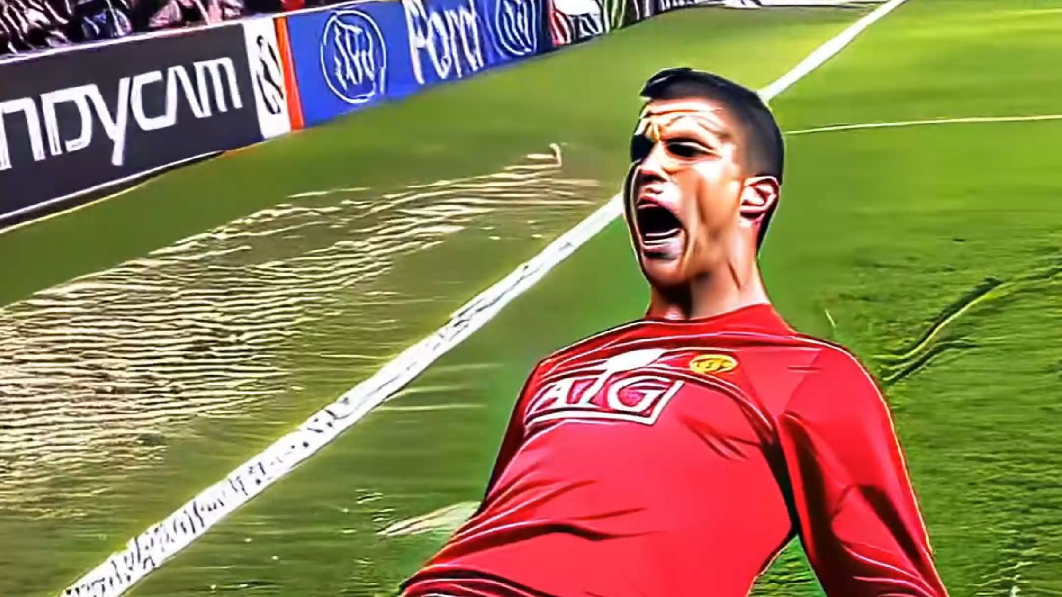 包含克里斯蒂亚诺·罗纳尔多连续进球，帮助葡萄牙获得胜利的词条