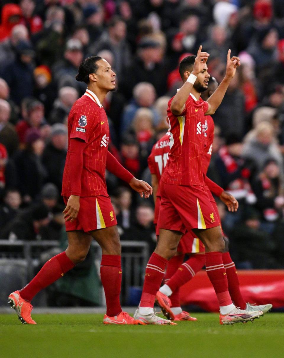 利物浦保持势头,季后赛在望 利物浦保持势头,季后赛在望